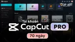 Tài khoản Capcut Pro 30 ngày