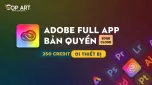 Tài khoản Adobe Full App + 80GB Cloud