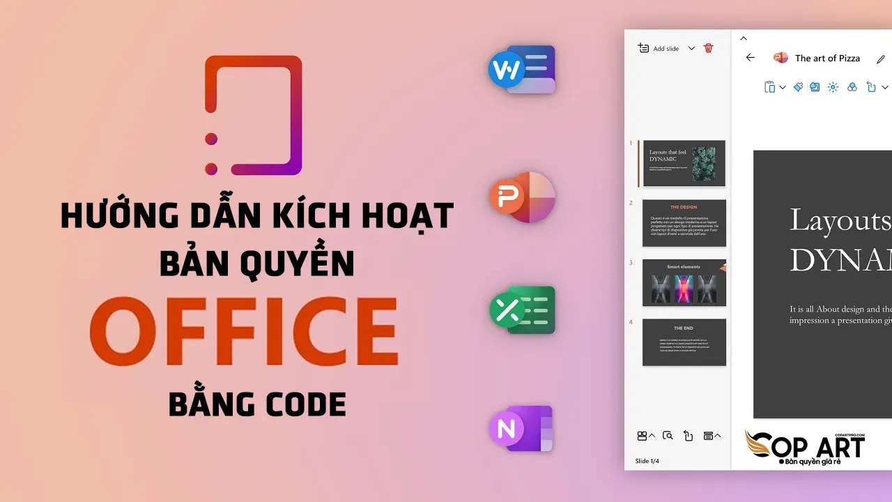 Hướng Dẫn Kích Hoạt Bản Quyền Office Bằng Code