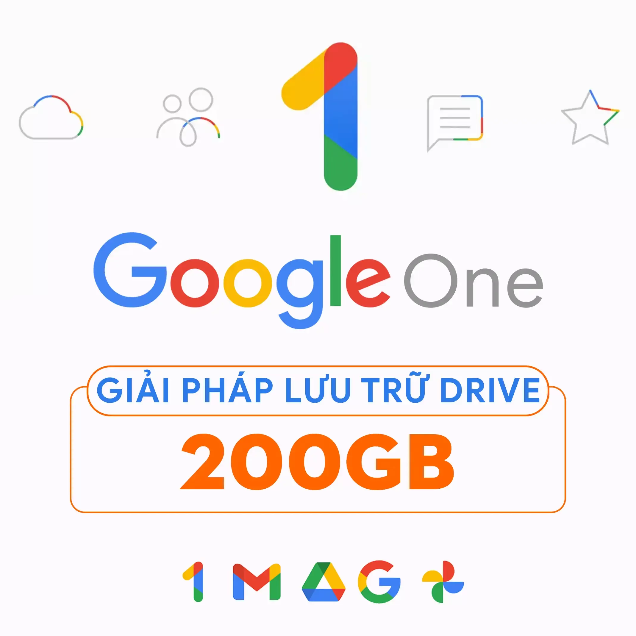 Google One Family (200GB)