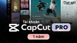 Tài khoản Capcut 1 năm (dùng riêng)
